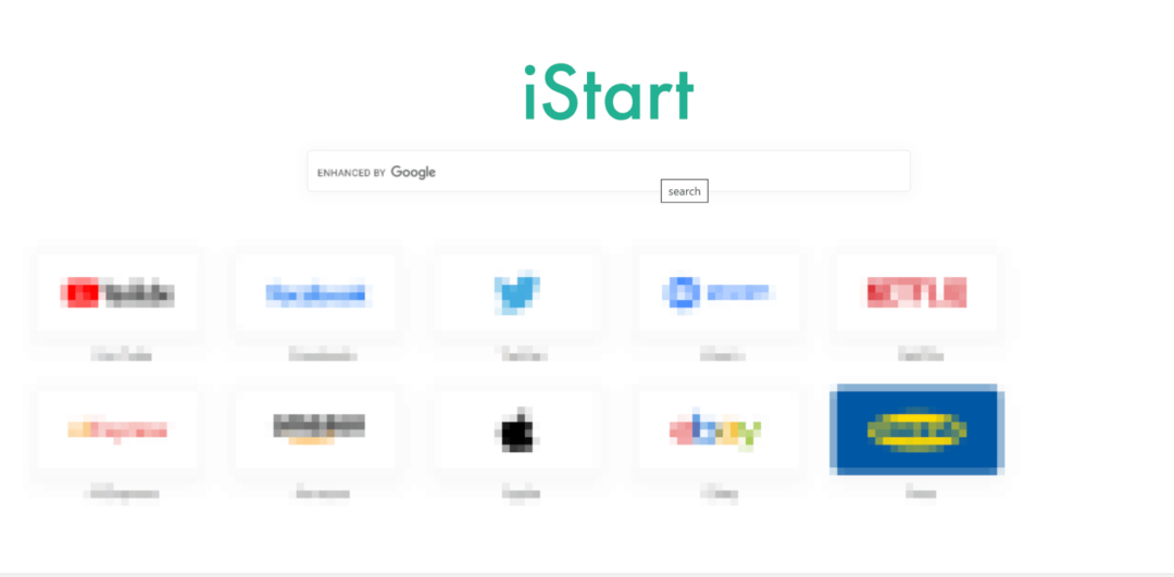 iStart Search Bar удалить
